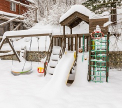Дом на склоне, мансарда в Златогор