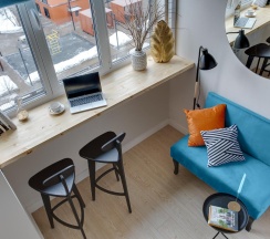 Апартаменты Fresh Херсонская 41 в Comfort life (Комфорт лайф) на Херсонской
