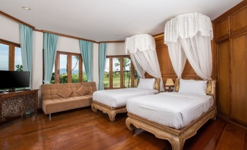 Двухместная вилла Standard 2 отдельные кровати в Phusanfah Resort