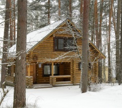 Коттедж "Дом у озера" в Дача