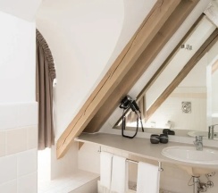 Двухместный люкс двуспальная кровать в Zollenspieker Fährhaus