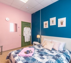 Двухместный номер с кроватью QueenSize в Story Hostel