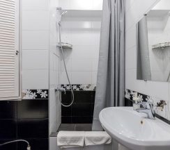 Двухместный номер с собственной ванной комнатой «Фантастика» в BookCase Hostel