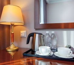 Стандартный номер с кроватью размера "king-size" в Crowne plaza