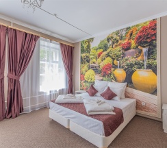 Большой двухместный номер с 1 кроватью или 2 отдельными кроватями в Кварталъ