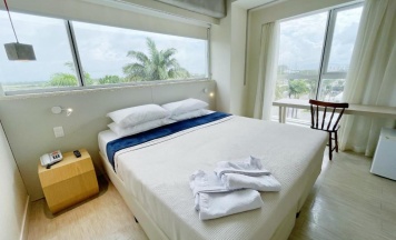 Двухместный номер Deluxe двуспальная кровать в Ribalta Hotel Barra da Tijuca by Atlantica