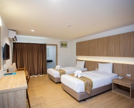 Двухместный номер Deluxe 2 отдельные кровати в Sea Paradise Hotel