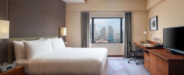 Номер Standard с красивым видом из окна в Crowne Plaza Bangkok Lumpini Park, an IHG Hotel