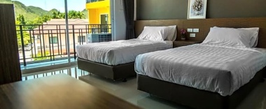 Двухместный номер Economy 2 отдельные кровати в Eurotel Hotel Kanchanaburi (SHA Extra Plus)