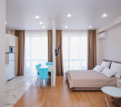 1-комнатные апартаменты студия в SeaRent-Крымский