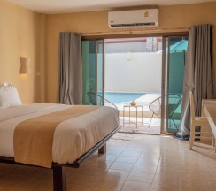 Двухместный номер Deluxe с видом на воду 2 отдельные кровати в Casa Solana
