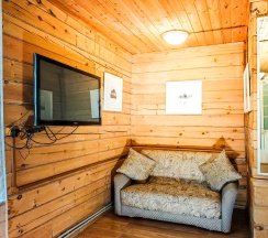 Стандартный четырехместный номер в Дом на Телецком