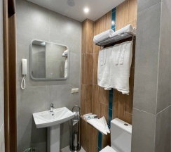 Семейный двухкомнатный номер с джакузи и сауной в Loft Boutique Hotel