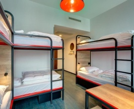 Двухместный семейный номер Standard двухъярусная кровать в MEININGER Hotel Amsterdam Amstel