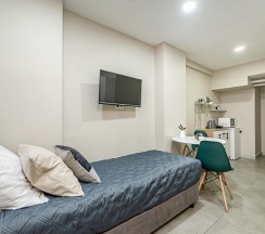 Номер эконом стандарт с 2 односпальными кроватями в Uroom