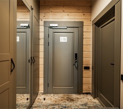 Номер Делюкс с двуспальной кроватью с видом на гору в Grand Chalet Altay