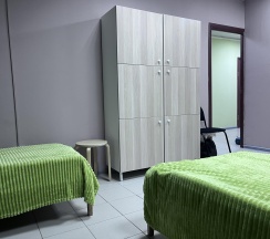 Кровать в 4-местном общем номере в Похрапимinn