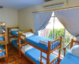 Кровать в общем номере в Beers Five Hostel