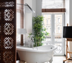 Апартаменты люкс с 1 двуспальной кроватью в Dostoevsky Apartments (Апартаменты Достоевского)