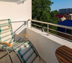 4-местные апартаменты с отдельной спальней и балконом (#66, #143) в Geo Apart