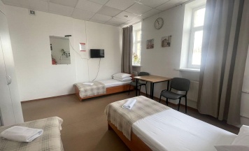 Кровать в 3-местном общем номере в Smart Hotel KDO Петрозаводск