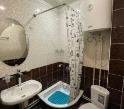 Двухместный номер Standard № 3 с видом на горы двуспальная кровать в Ёлка и камин