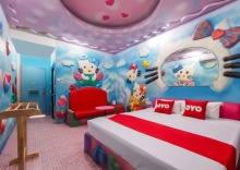 Двухместный номер Deluxe двуспальная кровать в OYO 577 For Love Hotel