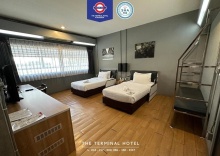 Двухместный номер Standard 2 отдельные кровати в The Terminal Khon Kaen Hotel