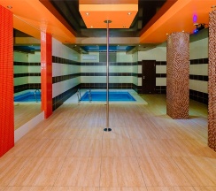 Номер с сауной в цоколе в Avangard Hotel