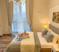 Апартаменты улучшенные Sunny Svetlogorsk 26 с видом на море с одной спальней в Sunny Svetlogorsk (Санни Светлогорск) на улице Верещагина