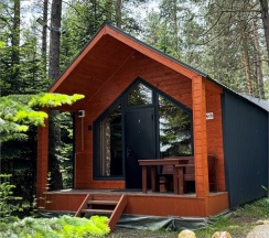 Шале 2. Четырёхместный номер комфорт с видом на лес в Белый волк