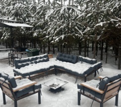 Большой A-Frame. Время заезда и выезда в данный дом с 16:00 до 13:00. в BamBoo Village