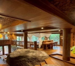 Двухместный люкс The Rock Family двуспальная кровать в Santhiya Koh Phangan Resort & Spa