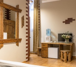 Улучшенный номер с балконом в Номера в Пушкине