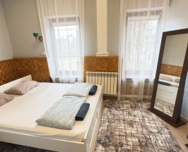 Двухместный номер Comfort с видом на город (общая ванная комната) (двуспальная кровать) в ГородЪ