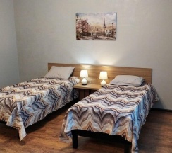 Номер стандарт с 2 односпальными кроватями в Фламинго