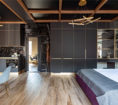 Black Stone с террасой в Red Wood by Provence