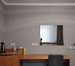 Делюкс с двуспальной кроватью с кондиционером в Эпос