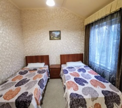 Двухместный номер с 1 дополнительным местом в Уют