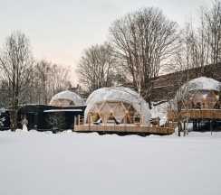 Глэмп №2 с видом на залив в Vyborg Bay