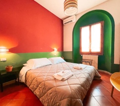 Двухместный номер двуспальная кровать в Ostello Bello Firenze