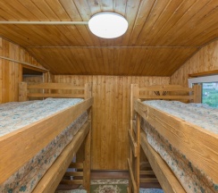 Коттедж Standard с красивым видом из окна в Раш