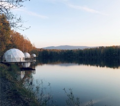 шатер Лотос в Шале на воде