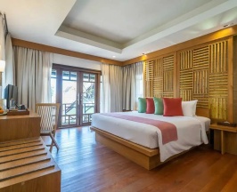 Двухместный коттедж Deluxe двуспальная кровать в Курортный отель Ao Prao Resort