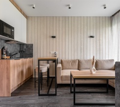 НОВЫЙ Апартамент «Семейный» в ОхтаПарк