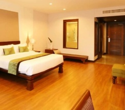 Двухместный люкс с видом на океан двуспальная кровать в The Heritage Pattaya Beach Resort