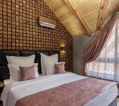 Делюкс с балконом в Stellar collection chalet, Krasnaya Polyana