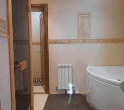 Двухместный люкс с красивым видом из окна двуспальная кровать в Уют