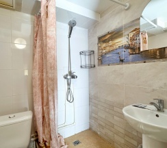 2х местный стандарт с видом на столовую (номер на цокольном этаже) в Эргес