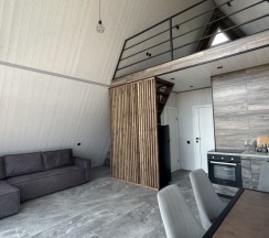 Большой A-frame дом в Siberia
